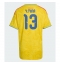 Colombia Yerry Mina #13 Thuis tenue Dames WK 2026 Korte Mouwen