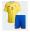 Colombia Yerry Mina #13 Thuis tenue Kids WK 2026 Korte Mouwen (+ broek)