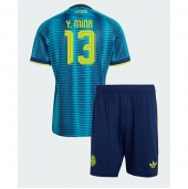 Colombia Yerry Mina #13 Uit tenue Kids WK 2026 Korte Mouwen (+ broek)