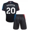Crystal Palace Adam Wharton #20 Derde tenue Kids 2024-25 Korte Mouwen (+ broek)