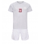 Denemarken Pierre-Emile Hojbjerg #23 Uit tenue Kids WK 2022 Korte Mouwen (+ broek)