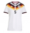 Duitsland Aleksandar Pavlovic #5 Thuis tenue Dames WK 2026 Korte Mouwen