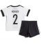 Duitsland Antonio Rudiger #2 Thuis tenue Kids WK 2022 Korte Mouwen (+ broek)