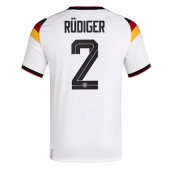 Duitsland Antonio Rudiger #2 Thuis tenue WK 2026 Korte Mouwen