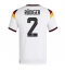 Duitsland Antonio Rudiger #2 Thuis tenue WK 2026 Korte Mouwen