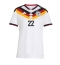 Duitsland David Raum #22 Thuis tenue Dames WK 2026 Korte Mouwen