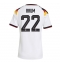 Duitsland David Raum #22 Thuis tenue Dames WK 2026 Korte Mouwen