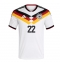 Duitsland David Raum #22 Thuis tenue WK 2026 Korte Mouwen
