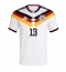 Duitsland Deniz Undav #13 Thuis tenue WK 2026 Korte Mouwen