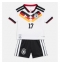 Duitsland Florian Wirtz #17 Thuis tenue Kids WK 2026 Korte Mouwen (+ broek)