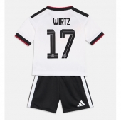 Duitsland Florian Wirtz #17 Thuis tenue Kids WK 2026 Korte Mouwen (+ broek)