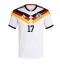 Duitsland Florian Wirtz #17 Thuis tenue WK 2026 Korte Mouwen