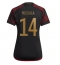 Duitsland Jamal Musiala #14 Uit tenue Dames WK 2022 Korte Mouwen