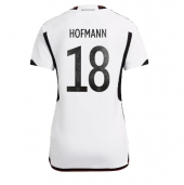 Duitsland Jonas Hofmann #18 Thuis tenue Dames WK 2022 Korte Mouwen