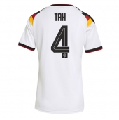 Duitsland Jonathan Tah #4 Thuis tenue Dames WK 2026 Korte Mouwen