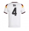 Duitsland Jonathan Tah #4 Thuis tenue WK 2026 Korte Mouwen