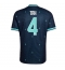 Duitsland Jonathan Tah #4 Uit tenue WK 2026 Korte Mouwen