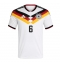 Duitsland Joshua Kimmich #6 Thuis tenue WK 2026 Korte Mouwen