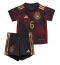 Duitsland Joshua Kimmich #6 Uit tenue Kids WK 2022 Korte Mouwen (+ broek)