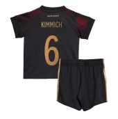 Duitsland Joshua Kimmich #6 Uit tenue Kids WK 2022 Korte Mouwen (+ broek)