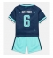 Duitsland Joshua Kimmich #6 Uit tenue Kids WK 2026 Korte Mouwen (+ broek)