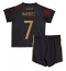 Duitsland Kai Havertz #7 Uit tenue Kids WK 2022 Korte Mouwen (+ broek)