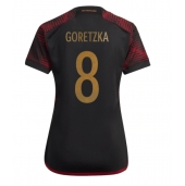 Duitsland Leon Goretzka #8 Uit tenue Dames WK 2022 Korte Mouwen