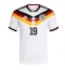 Duitsland Leroy Sane #19 Thuis tenue WK 2026 Korte Mouwen