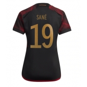 Duitsland Leroy Sane #19 Uit tenue Dames WK 2022 Korte Mouwen