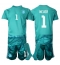 Duitsland Manuel Neuer #1 Keeper Thuis tenue Kids WK 2026 Korte Mouwen (+ broek)