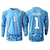 Duitsland Manuel Neuer #1 Keeper Uit tenue WK 2026 Lange Mouwen