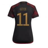 Duitsland Mario Gotze #11 Uit tenue Dames WK 2022 Korte Mouwen