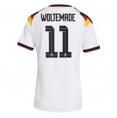 Duitsland Nick Woltemade #11 Thuis tenue Dames WK 2026 Korte Mouwen