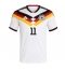Duitsland Nick Woltemade #11 Thuis tenue WK 2026 Korte Mouwen