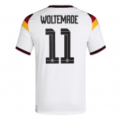 Duitsland Nick Woltemade #11 Thuis tenue WK 2026 Korte Mouwen