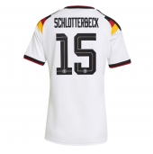 Duitsland Nico Schlotterbeck #15 Thuis tenue Dames WK 2026 Korte Mouwen