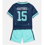 Duitsland Nico Schlotterbeck #15 Uit tenue Kids WK 2026 Korte Mouwen (+ broek)