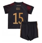 Duitsland Niklas Sule #15 Uit tenue Kids WK 2022 Korte Mouwen (+ broek)