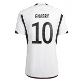 Duitsland Serge Gnabry #10 Thuis tenue WK 2022 Korte Mouwen