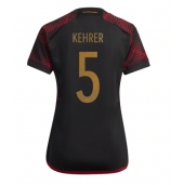 Duitsland Thilo Kehrer #5 Uit tenue Dames WK 2022 Korte Mouwen