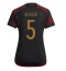 Duitsland Thilo Kehrer #5 Uit tenue Dames WK 2022 Korte Mouwen