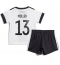 Duitsland Thomas Muller #13 Thuis tenue Kids WK 2022 Korte Mouwen (+ broek)