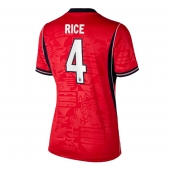 Engeland Declan Rice #4 Uit tenue Dames WK 2026 Korte Mouwen