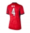 Engeland Declan Rice #4 Uit tenue Dames WK 2026 Korte Mouwen