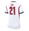 Engeland Eberechi Eze #21 Thuis tenue Dames WK 2026 Korte Mouwen