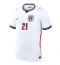Engeland Eberechi Eze #21 Thuis tenue WK 2026 Korte Mouwen