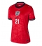 Engeland Eberechi Eze #21 Uit tenue Dames WK 2026 Korte Mouwen