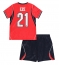 Engeland Eberechi Eze #21 Uit tenue Kids WK 2026 Korte Mouwen (+ broek)