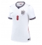 Engeland Elliot Anderson #8 Thuis tenue Dames WK 2026 Korte Mouwen