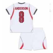 Engeland Elliot Anderson #8 Thuis tenue Kids WK 2026 Korte Mouwen (+ broek)